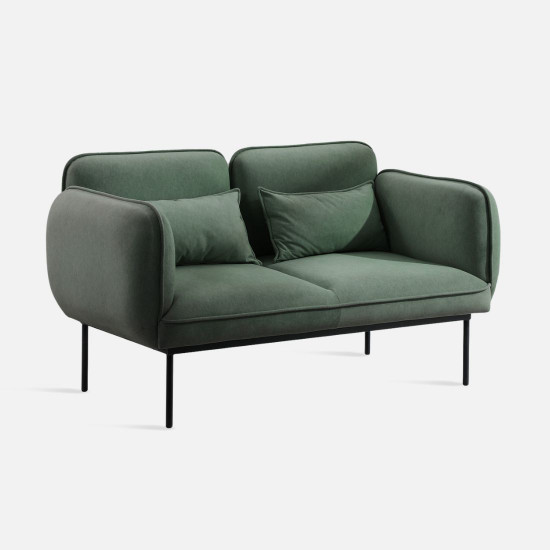 ADAMS Two-Seater-Sofa, Dark Green ADAMS Two-Seater-Sofa, Dark Green